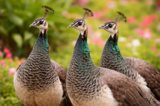 Female Peacocks