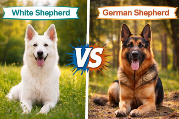 White Shepherd vs. German Shepherd