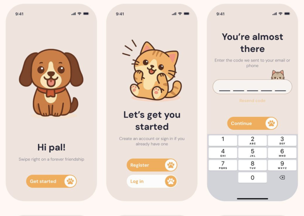 Callie Self-Care Pet App