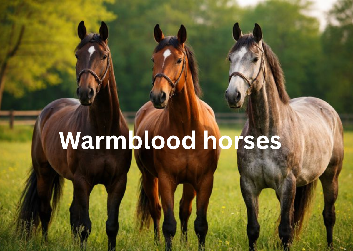 Warmblood horses